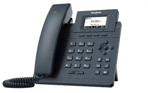 [1301048] TELEFONO IP YEALINK SIP-T30P 1 CUENTA SIP PoE