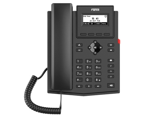 [X301W] X301W TELÉFONO IP NEGRO 2 LÍNEAS LCD WIFI